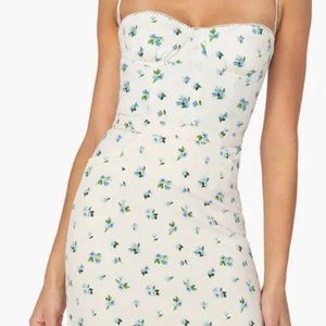 WEWOREWHAT Watercolor Ditsy  Courset Top